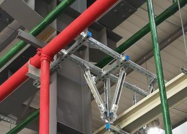 长春市该抗震支架的整体式支吊架结构协调性好